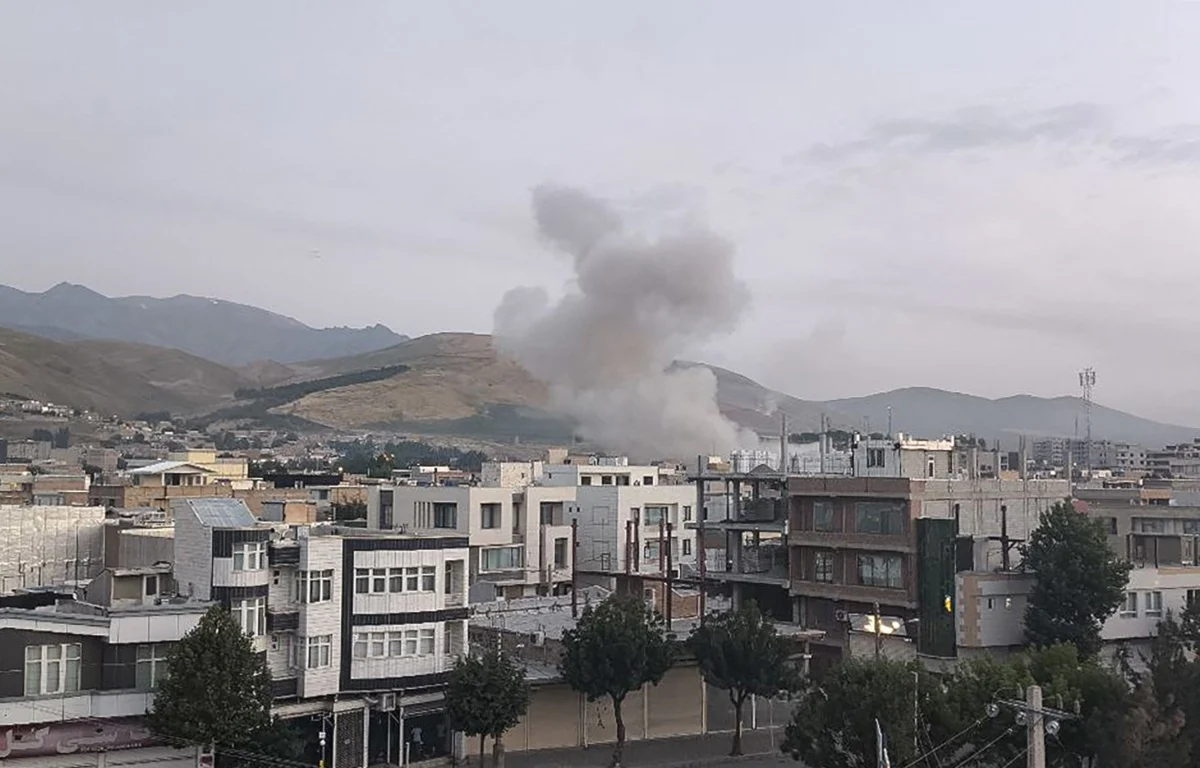 القصف الجوي الإسرائيلي على إيران